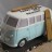 VW camper/ surfboard cake